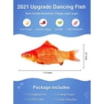 thumbnail image 2 of Floppy Fish Cat Toy, Upgraded, Dancing Fish for Small Dogs, Realistic Cat Kicke, 2 of 5