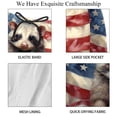 thumbnail image 4 of luoweisi Men's Beach Shorts Quick Dry Swim Trunks with Mesh Lining Raccoon M, 4 of 5
