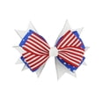 thumbnail image 1 of Hot6sl Liquidación de Ahorros de Verano Coleteros para Pelo con Motivos Del Día de La Independencia, Accesorios para Pelo para Damas, Moda Patriótica, 1 of 2