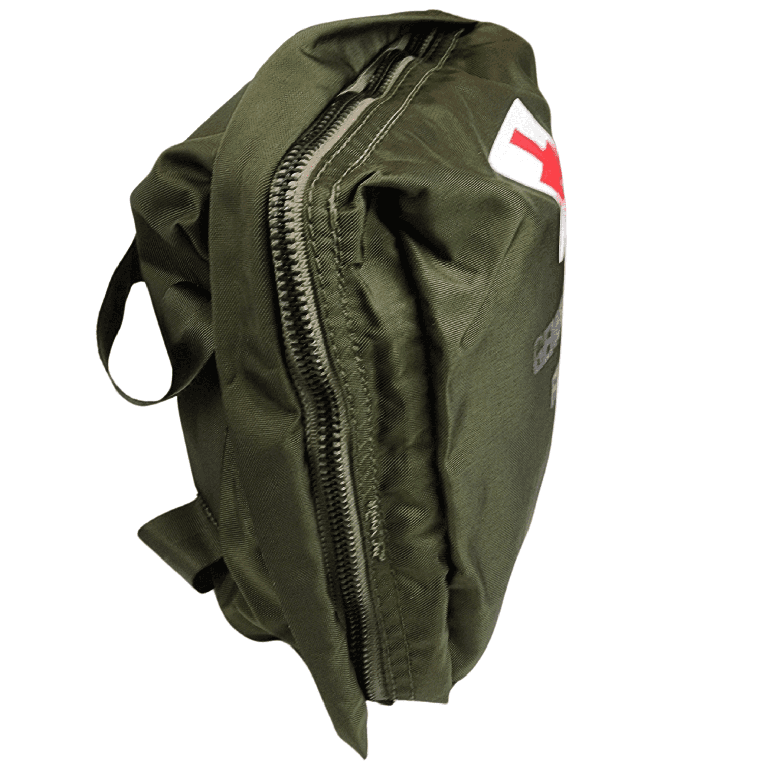 Military Outdoor Clothing Never Issued Olive Drab Zippered General Purpose First Aid Kit With Strap