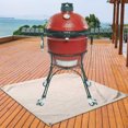 thumbnail image 3 of NUOLUX 1Set Barbecue Fireproof Mat Stove Mat Fire Resistant Blanket Fiberglass White 23.6In X 23.6In, 3 of 8