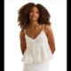 thumbnail image 1 of Camisola de Cuello en V para Mujer, Estilo Y2K, con Tirantes Finos, Peplum, Top Tipo Babydoll, Holgada, , para Salir de Verano. M, 1 of 9