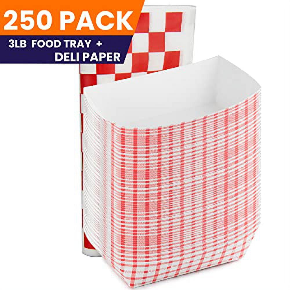 Red and White Small Checked Serving Food Wrap Paper – Hidden Lake Garden  Home