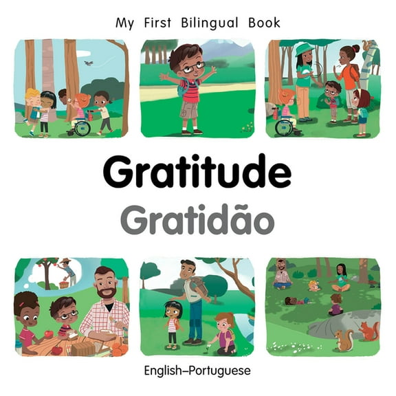 My First Bilingual Book My First Bilingual Book-Gratitude (English-Portuguese), (Board Book)