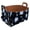 Multicolor 5, variant on Leopard Print Butterfly Storage Basket Collapsible Storage Bin, PU Foldable Basket Convenient Box Storage Organizer with Handles for Shelves Office Bedroom Closet Nursery Toys Laundry