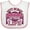 White and Pink, variant on Inktastic Theater Put Some Drama in Your Life Girls Baby Bib