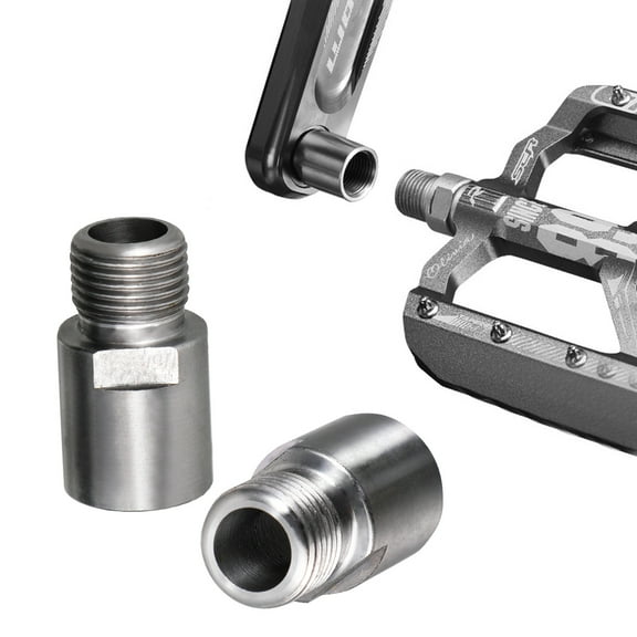 PBPBOX 1 Pair Flat Pedal Adapters For Mountain Biking Crank