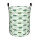 thumbnail image 1 of Fotbe Cute Crocodile Cesto de Ropa con Asas, Cesto Impermeable de Gran Capacidad, Bolsa de Lavado para Dormitorio, Cesto de Ropa con Ruedas y Asas-Small, 1 of 6