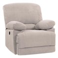 thumbnail image 4 of CorLiving 3pc Plush Power Reclining Chenille Fabric Sofa Set with USB Ports, 4 of 9