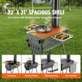 thumbnail image 5 of SKYSHALO 1 Burner Wood Camping Stove, 5 of 9
