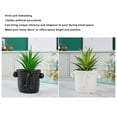 thumbnail image 3 of prosthetic Succulents Plants Pots, Innovative Vivid Small Artificial Succulent Plants Pots Modern 2pcs  for Indoor, 3 of 7