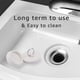 thumbnail image 5 of 1 3/4in White rubber wash basin bathtub plug sink plug, 5 of 5