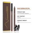 thumbnail image 3 of 2 IN 1 Eyeliner Pencil, Waterproof Eyeliner Sharpenable Eye Pencil, Natural Matte Long Lasting Hypoallergenic Eyeliners Eye Makeup with Sharpener, No Smudging, Fading, Smooth and Easy to Color (#1), 3 of 9