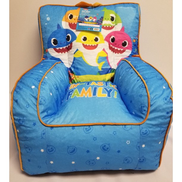 Baby Shark Toddler Bean Bag Chair, Available in Mulitple Characters