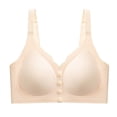 thumbnail image 4 of Brasier Sujetador Cómodo sin Costuras de Cobertura Completa para Mujer, Sujetadores Inalámbricos con Soporte Suave, Tallas Regulares y Grandes Extra Grande, 4 of 9