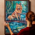 thumbnail image 6 of Finnish Spitz Art Print Poster, Dog Canvas, Finnish Spitz Wall Art Decor, Dog Art Home Decor Artwork For Bedroom Living Room Bathroom Decor, 6 of 6