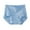 Blue, variant on Xunlbb Womens Underwear Cotton Ladies Comfortable Solid Color Large Size Abdominal Panties Hight Waiste Underpants M-3XL on Clearance