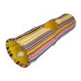 thumbnail image 3 of Almencla Cat Tunnel Foldable Hideaway Cave Rug Channel Tube for Indoor Cats Puppy Pet Yellow, 3 of 8