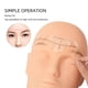 thumbnail image 5 of Regla desechable con forma de cejas 100 piezas de regla desechable para cejas de PVC para estudio ANGGREK Otros, 5 of 8