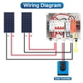 thumbnail image 3 of Disyuntor De CC, Caja Combinadora Solar Fotovoltaica 1000 V 63 A Amplia Compatibilidad Protección Contra Sobretensión Cubierta Transparente Ignífuga Para Electricidad, 3 of 7