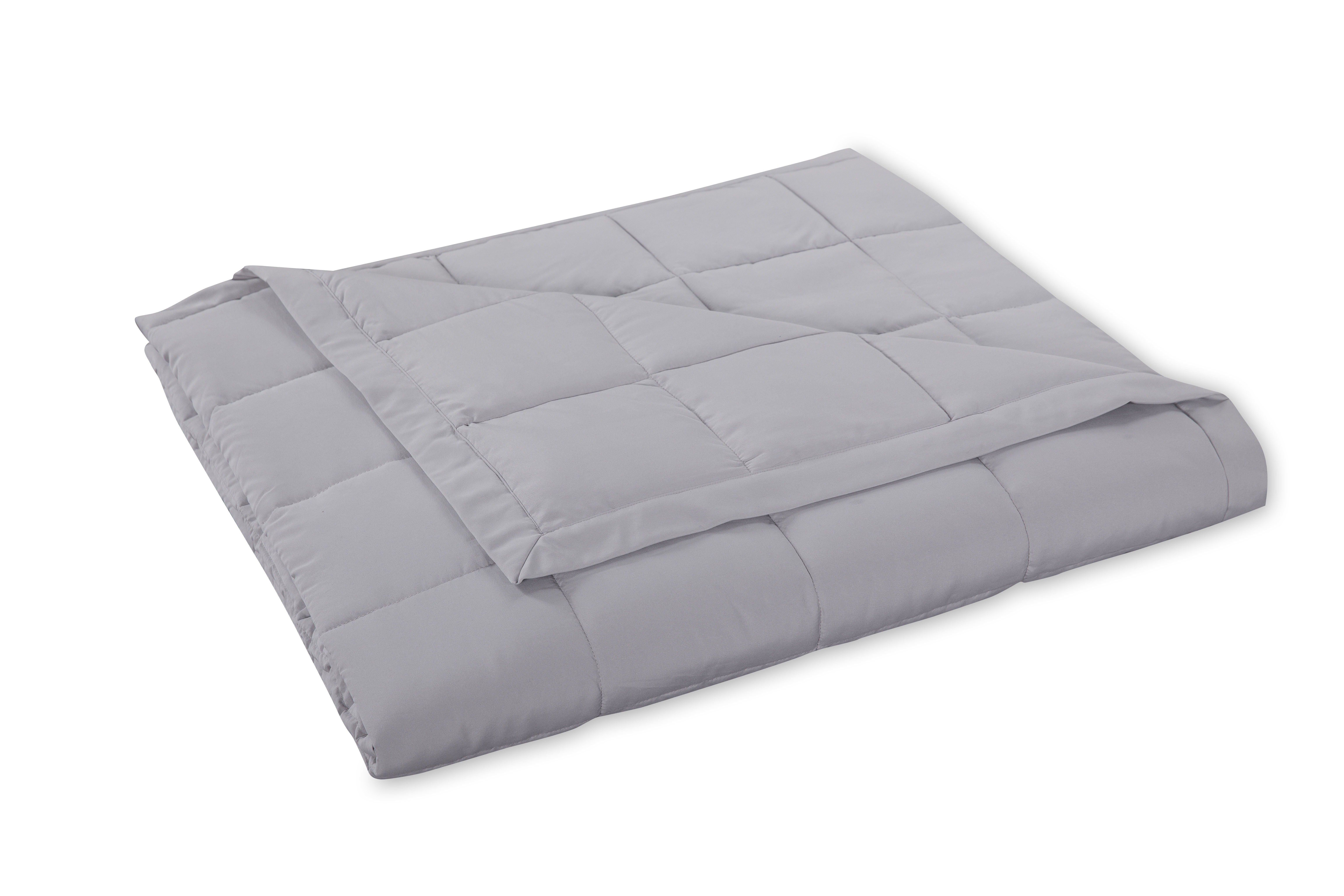 Mainstays Solid Twin Down Alternative Blanket in Gray