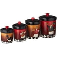 thumbnail image 1 of Certified International Bistro 4-Piece Canister Set, 1 of 5