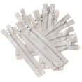 thumbnail image 1 of 10 pcs Silver Metal Teeth #3 Teeth Zippers - Kyezi Design & Craft (Light Grey, 16 inch), 1 of 1