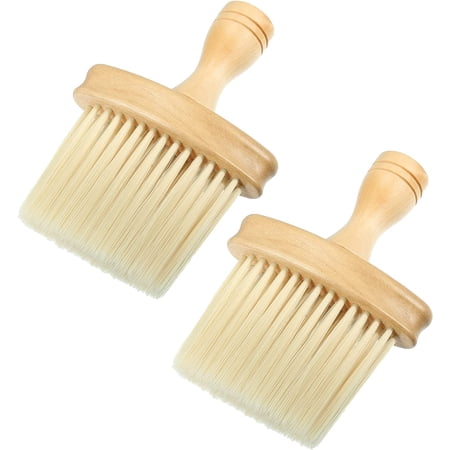 2pcs Car Interior Soft Hair Dust Removal Brush Auto Detailing Supplies Car Cleaning Brush Dust Collectors for Car Dashboards Air Conditioning Vents