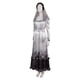 thumbnail image 4 of Disfraz de La Llorona para mujer adulta, disfraz de fantasía, vestido, tocado, cinturón, trajes de película de terror, traje de carnaval de Halloween, 4 of 5