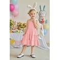 thumbnail image 3 of Vestido Arshiner, vestido de verano para niñas pequeñas, 3-4 T, rosa claro, 3 of 6