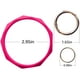 thumbnail image 3 of Huakan Llavero pulsera de silicona para mujeres y niñas en forma de diamante, 3 of 5