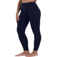 thumbnail image 4 of JUNWELL Women Fleece Lined Leggings Elastic High Waist Comfy Fuzzy Plush Thick Lined Tight Pants Winter Warm Wool Bottoms, 4 of 6