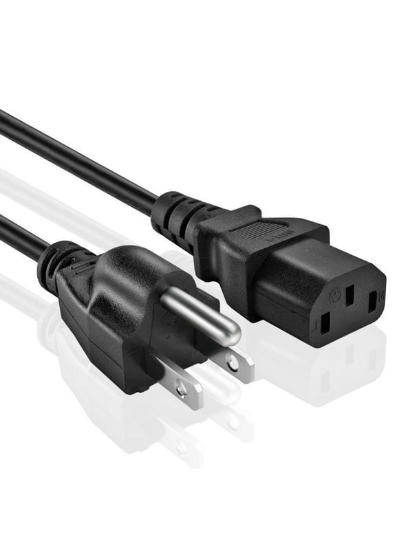 OMNIHIL Replacement (8FT) AC Power Cord for TRENDnet 24-Port Unmanaged Gigabit 10/100/1000 Mbps GREENnet Desktop Metal Housing Switch-(TEG-S24DG)