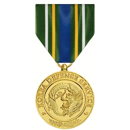 Korean Defense Service Medal Anodized Full Size