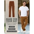 thumbnail image 6 of Men's Heavy Fleece Sweatpants with Cargo Pockets-1121-Tmb-5XL, 6 of 9