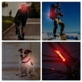 thumbnail image 2 of Transemion Feux Arrière de Vélo Rechargeables, Feu Arrière Clignotant, Large Gamme, Résistant à l'Usure, Rouge 1Set, 2 of 6