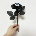 thumbnail image 4 of LHNFT Artificial Flowers Fake Roses Flower Arrangements Halloween Bouquets Decorations Faux Floral Table Centerpieces Party Favor Home Decor, 4 of 6