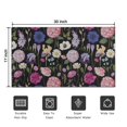thumbnail image 5 of Pioneer Flower Floral Print Pattern Door Rugs,Washable Non Slip Door Mats Indoor,Decorative Door Mats,Entry Mat Indoor for Entrance,Bedroom,Kitchen,Bathroom,17"x30", 5 of 6