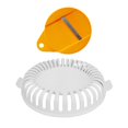 thumbnail image 1 of Utensilios Domésticos de Plástico para Hornear para Cocinar  en Gloria Máquina para hacer papas fritas en microondas, 1 of 9