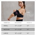 thumbnail image 4 of Recortadora de brazos Sports Research Sweet Sweat de neopreno rosa M, 4 of 7