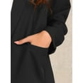 thumbnail image 5 of DARING DIVA Women's Long Sleeve Open Front Business Blazer Jacket XS Black, 5 of 6