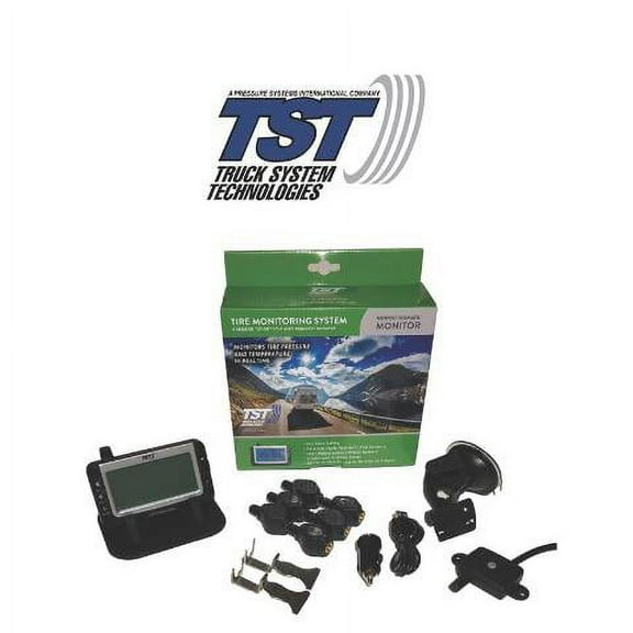 TST-507-FT-6 New Generation Monochrome Monitor 6 Flow Through Sensor Tire Monitor System