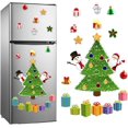 thumbnail image 2 of Christmas Refrigerator Magnets, Magnetic Christmas Tree Magnets for Refrigerator Stickers Decoration Christmas Magnets for Refrigerator Santa Reindeer Holiday Magnets for Fridge (E), 2 of 5