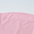 thumbnail image 5 of Tank Tops for Women,Elastic Fitted Solid Tube Top Off Shoulder Backless Casual Going Out Bandeau,Camisole Tops for Women,Pink,M, 5 of 9