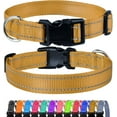 thumbnail image 1 of GHSDFBB Collier Réfléchissant pour Chien, Colliers en Nylon Robustes pour Grands Chiens Filles et Garçons, Collier de Chien Réglable avec Boucle à Dégagement Rapide, Kaki, 1 of 6