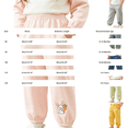 thumbnail image 3 of THJRPQJFD Toddler Kids Fleece Joggers Cute Print Casual Baggy Wide Leg Sweatpants Trendy Elastic High Waist Sweat Pants Girls Boys Athletic Bottom with Pockets, 3 of 4