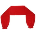 thumbnail image 3 of lionlar Châle en Chiffon Soyeux pour Femmes, Rouge, 3 of 9