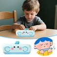 thumbnail image 1 of 16 Hole Cartoon Kids Harmonica 2025 Silicone Mini Musical Instrument For Toddlers C Key Detachable Washable Educational Toy, 1 of 3
