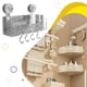 thumbnail image 5 of Advancent Organizador de estantes ecológico de color transparente para soluciones de almacenamiento sostenibles que organizan estantes Almacenamiento y organización del hogar, 5 of 6