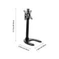 thumbnail image 2 of OULII Single Monitor Mount TV Support Stand Rack Black Aluminum Alloy 1Pcs, 2 of 8